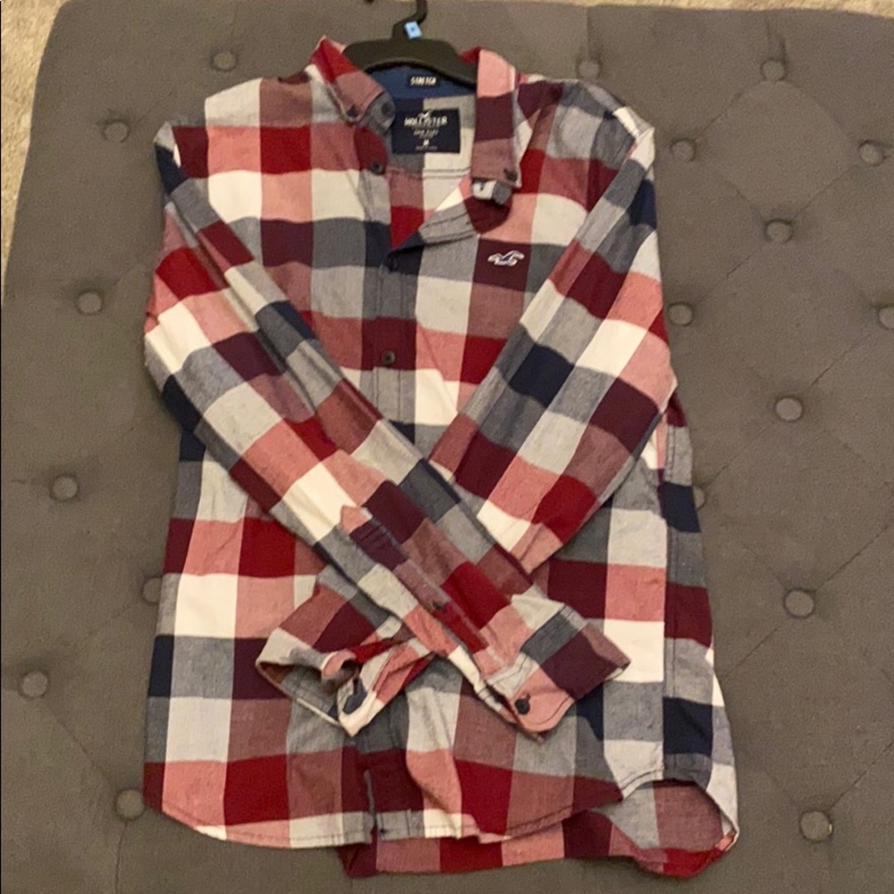 Hollister patterned button down